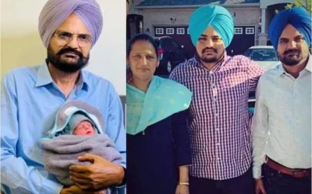 सिद्धू मूसेवाला के घर आया नन्हा मेहमान