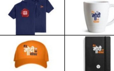 बीजेपी का आधिकारिक अभियान द नमो मर्चेंडाइज लॉन्च