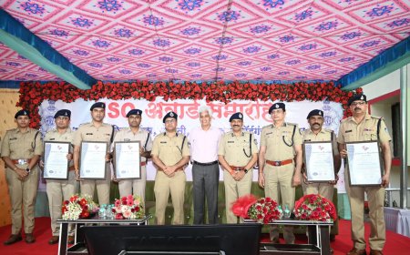 जबलपुर जिले के 5 थानों को आईएसओ