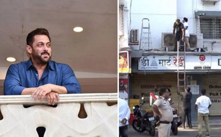 सलमान खान के घर के बाहर फायरिंग, घटना के वक्त घर पर मौजूद थे अभिनेता 