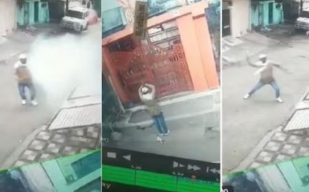 जबलपुर:पहले भगवान को प्रणाम फिर चलाए बम 