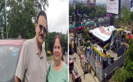 घाटकोपर हादसा में जबलपुर की चंसोरिया दम्पति की भी मौत, 60 घंटे बाद निकाला गया शव