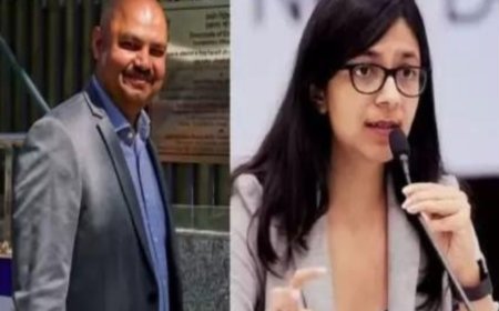 स्वाति मालीवाल को थप्पड़ मारने वाले बिभव गिरफ्तार