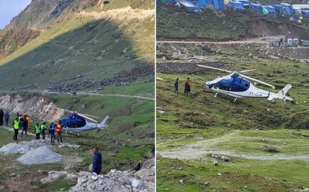 केदारनाथ: हेलीकॉप्टर में तकनीकी खराबी के चलते इमरजेंसी लैंडिंग