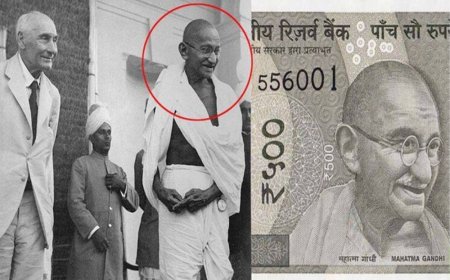 1946 में खींची गई थी नोटों पर लगी गांधीजी की तस्वीर