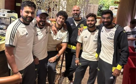टी-20 विश्व कप के लिए न्यूयॉर्क पहुंची टीम इंडिया