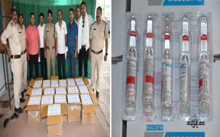 जबलपुर के गोहलपुर क्षेत्र में 18 हजार नशीले इंजेक्शन बरामद, दो गिरफ्तार, एक फरार