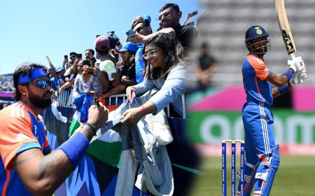 प्रैक्टिस मैच में लय में दिखे हार्दिक