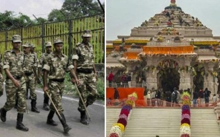 राम जन्मभूमि परिसर में चली गोली- एसएसएफ जवान की मौत