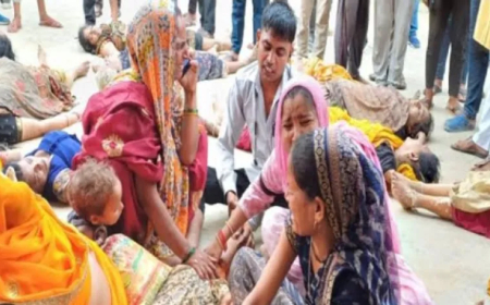 हाथरस में मची भगदड़? जानिए...प्रत्यक्षदर्शी ने क्या कहा...