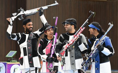 शूटिंग-रोइंग के भारतीय खिलाड़ियों के मुकाबले शुरू