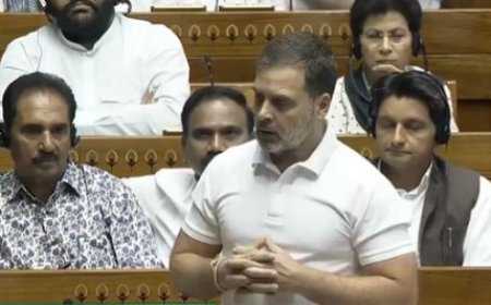 भाजपा ने जनता को चक्रव्यूह में फंसाया, मानसून सत्र में केंद्र पर बरसे राहुल गांधी