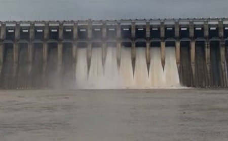 जबलपुर के बरगी बांध के सात गेट खुले, नर्मदा का जलस्तर बढ़ा