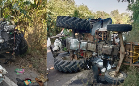 मुरैना में ट्रक ने कांवड़ियों के ट्रैक्टर-ट्रॉली को मारी टक्कर, दो कांवड़ियों की मौत, 14 घायल