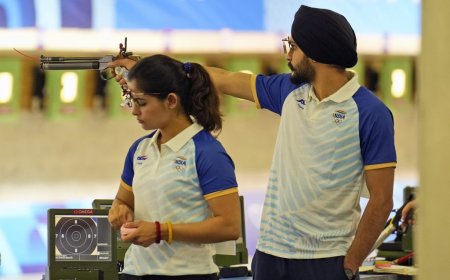 पेरिस ओलंपिक 2024 : भारत ने  पेरिस ओलंपिक में जीता अपना दूसरा पदक