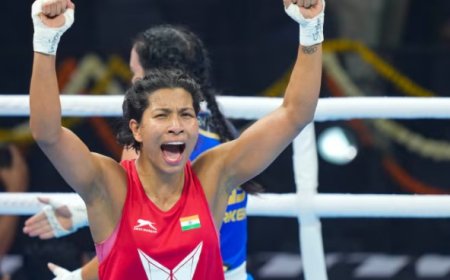 पेरिस ओलंपिक 2024 -मुक्केबाजी में लवलीना ने क्वाटरफिनल में किया प्रवेश