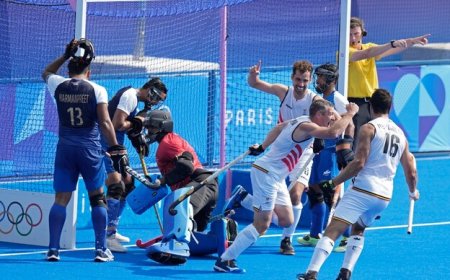 पेरिस ओलंपिक 2024 : बेल्जियम के खिलाफ भारत की हार