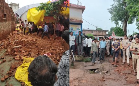 सागर के शाहपुर में बड़ा हादसा, शिवलिंग के निर्माण के दौरान गिरी दिवार, 9 बच्चों की मौत