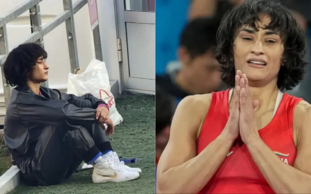 मुश्किलों भरा रहा ओलंपिक सफर, विनेश फोगाट ने कहा...अलविदा