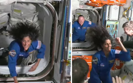 अभी भी अंतरिक्ष में फंसे हैं बैरी और सुनीता