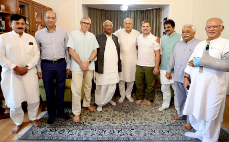 कश्मीर नेशनल कांफ्रेंस और कांग्रेस में गठबंधन, फारूक अब्दुल्ला ने किया एलान