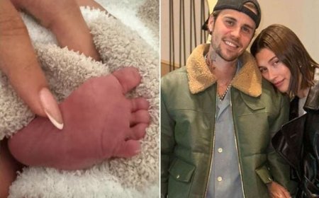 पॉप स्टार सिंगर जस्टिन बीबर और हैली के घर गूंजी किलकारी