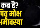 Pitra Amavasya 2024 Date: कब है? पितृ मोक्ष अमावस्या, जानिए सर्वपितृ अमावस्या का महत्व