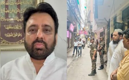 आप पार्टी विधायक अमानतुल्लाह खान के घर ईडी का छापा, तलाशी के बाद विधायक को किया गिरफ्तार