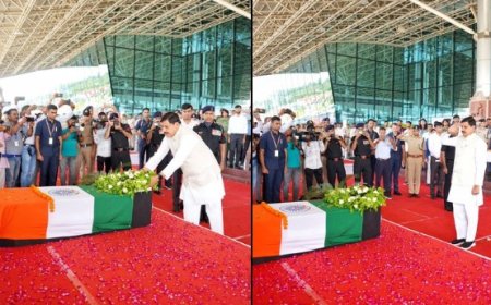 सेना का जवान सड़क हादसे में शहीद,राजकीय सम्मान के साथ अंतिम विदाई