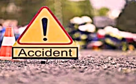 दो बाइक सवार के भिड़ने से बड़ा सड़क हादसा, एक युवक की हुई मौत