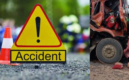 सिहोरा के पास दर्दनाक हादसा,सड़क किनारे खड़े में दूसरे ट्रक ने मारी टक्कर,दो की मौत