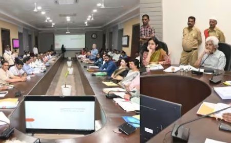 कलेक्टर साहब...बच्चों को टॉयलेट जाने के लिए लिखित आवेदन मांगा जाता है, स्कूलों की खुली सुनवाई में जबलपुर कलेक्टर के सामने मुखर हुये अभिभावक