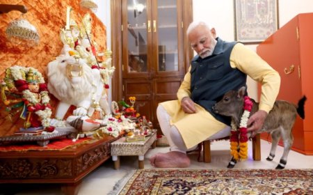 प्रधानमंत्री परिवार में नए सदस्य का स्वागत