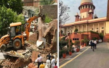 सुप्रीम कोर्ट ने बुलडोजर एक्शन पर लगाया ब्रेक, अगले आदेश तक पूरे देश में तोड़फोड़ पर रोक, अवैध कब्जों पर नहीं होगा लागू