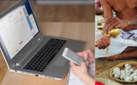 High-Tech  श्राद्ध,ऑनलाइन पिंडदान की सुविधा