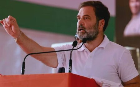 वो नफरत फैला रहे, हम मोहब्बत सिखा रहे:राहुल गांधी