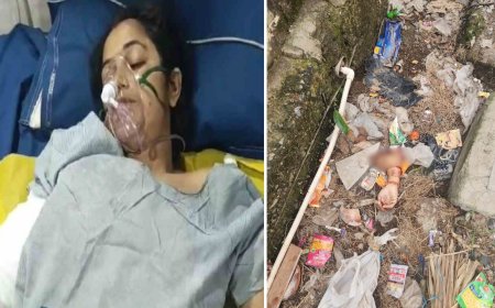 तेज रफ्तार ट्रक के नुकीले हिस्से से कटा महिला का हाथ