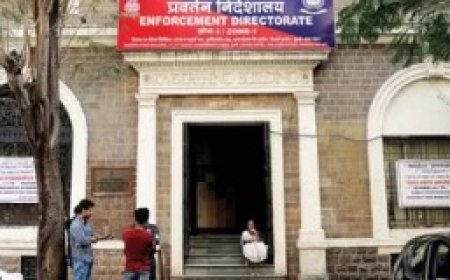 ईडी ने जब्त प्रॉपर्टी पर खोला अपना ऑफिस