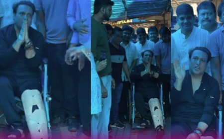 अस्पताल से घर लौटे गोविंदा