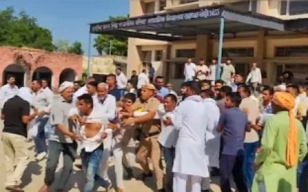 Haryana Assembly Election 2024 : वोटिंग के दौरान भिड़ी कांग्रेस-भाजपा