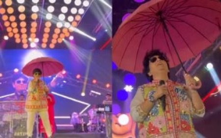 गरबा, बारिश और फाल्गुनी पाठक