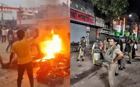 बहराइच में नहीं थम रहा बवाल