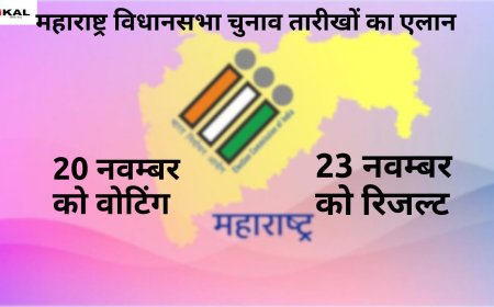 महाराष्ट्र विधानसभा चुनाव तारीखों का ऐलान, 20 नवंबर को वोटिंग, 23 को रिजल्ट