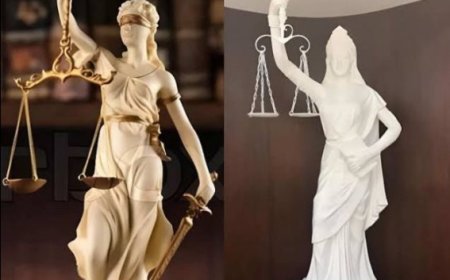 'लेडी जस्टिस' की प्रतिमा को लेकर मचा बवाल