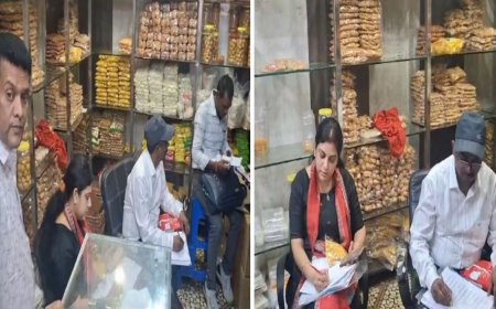 नमकीन खाने से पहले सतर्क रहें, मैन्युफैक्चरिंग और एक्सपायरी डेट नहीं है