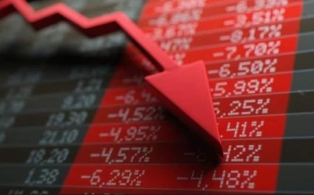 शेयर बाजार में हाहाकार...सेंसेक्स 1400, निफ्टी 400 अंक फिसला