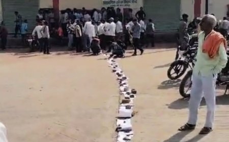 एक-एक बोरी खाद के लिये संघर्ष