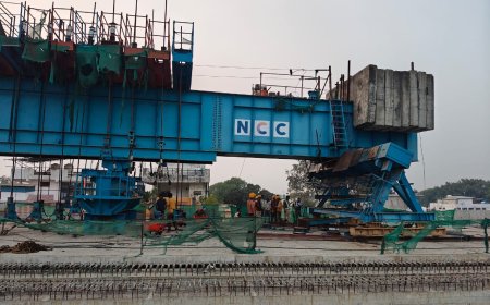 Jabalpur News : केवल स्टे ब्रिज की प्लेट गिरी,तीन श्रमिक घायल 