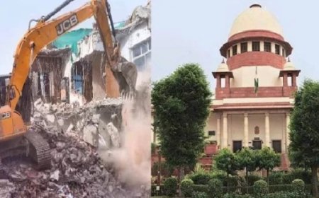 बुलडोजर पर सुप्रीम कोर्ट का एक्शन,घर तोड़ने पर रोक 