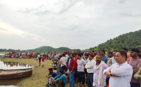 हिरन नदी के वासनघाट में चार डूबे, दो बचे, दो की मौत